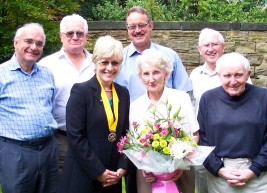 Presentation to Gene Forrest